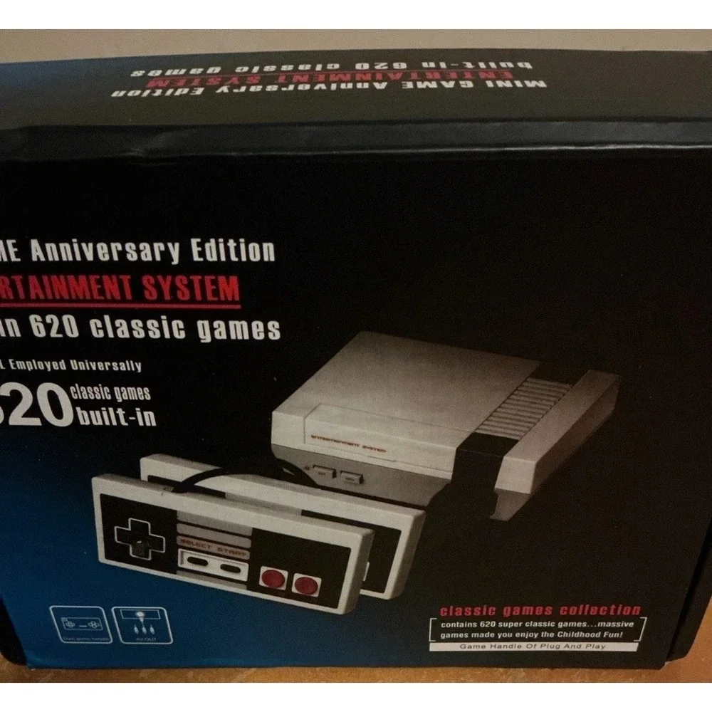 Mini Game Anniversary Edition Entertainment System: 620 Classic Retro‎ Games!